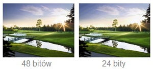 48-bitowa głębia kolorów - Mustek