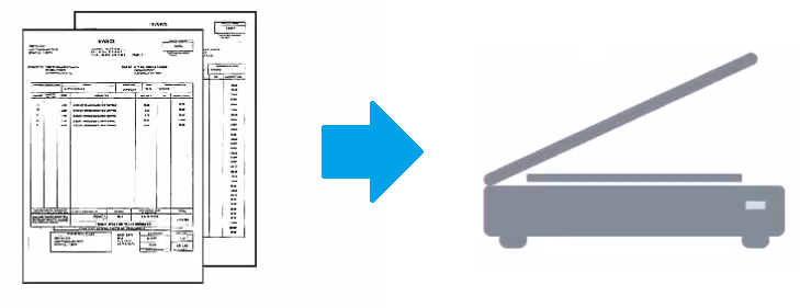 7. Przeskanuj je przy użyciu skanerów Fujitsu.