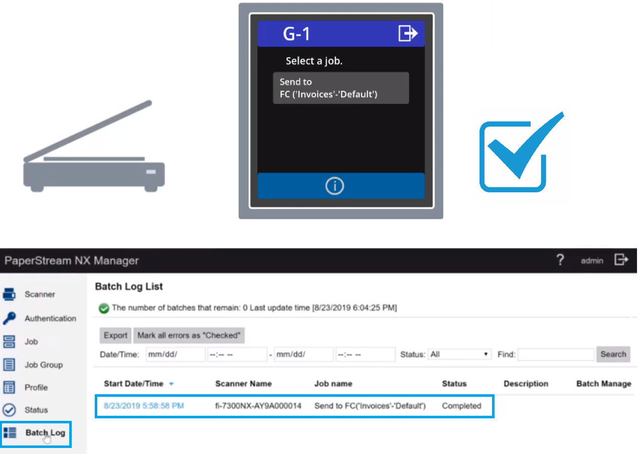 8. Cyfrowa wersja dokumentu powinna zostać wysłana do Flexi Capture marki Abby.