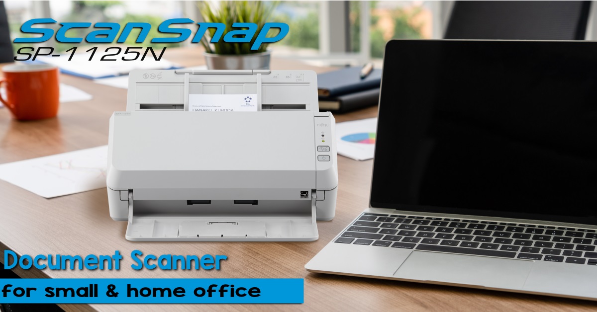 ScanSnap SP-1125N - Skaner dokumentów do małych i domowych biur - HEADER