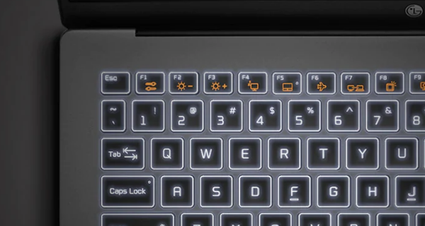 LG gram - podświetlenie klawiatury