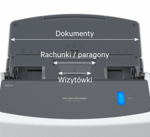 Skaner ScanSnap iX1400 - skanowanie róznych formatów dokumentów