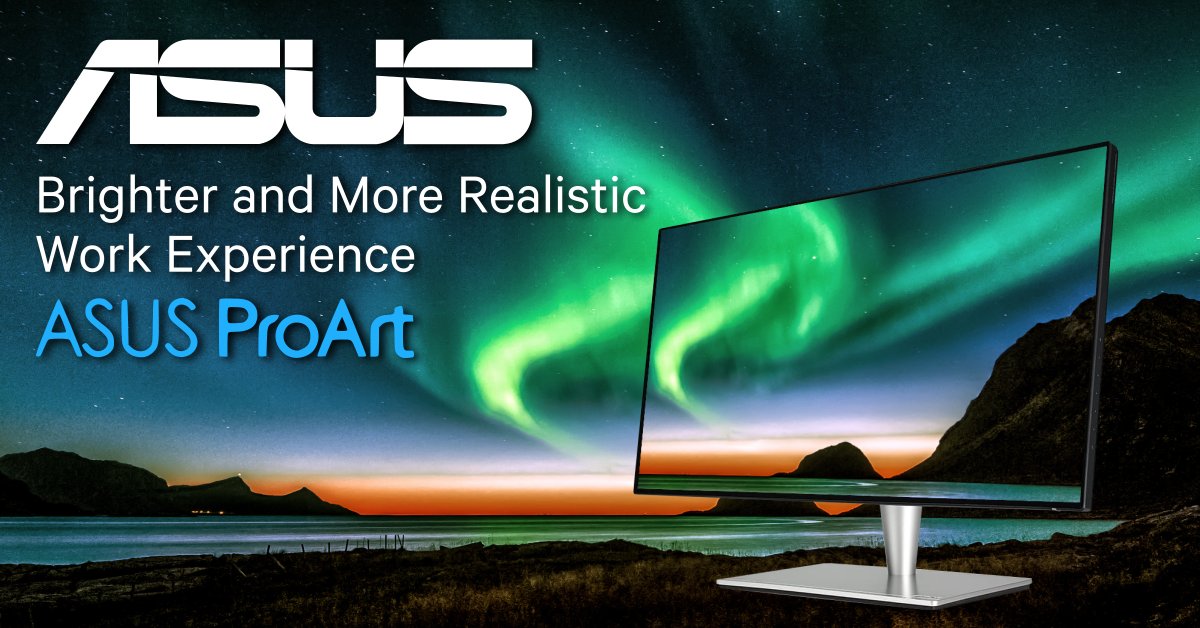 Ergonomia monitorów Asus ProArt
