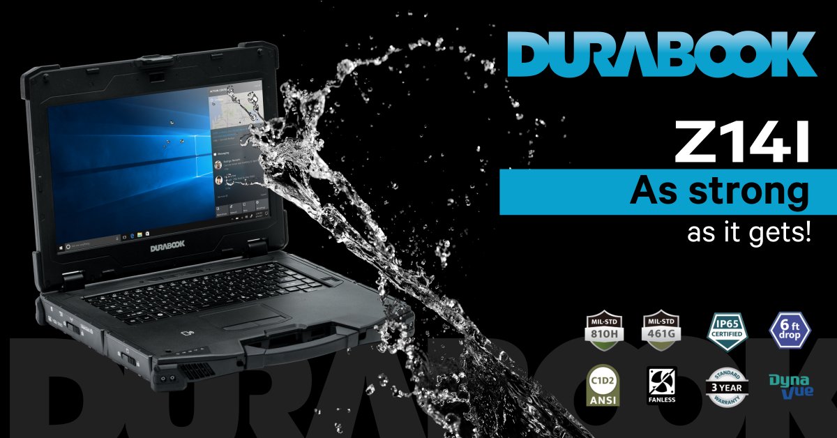 Nowy Durabook Z14I - STWORZONY DO PRACY W KAŻDYCH WARUNKACH